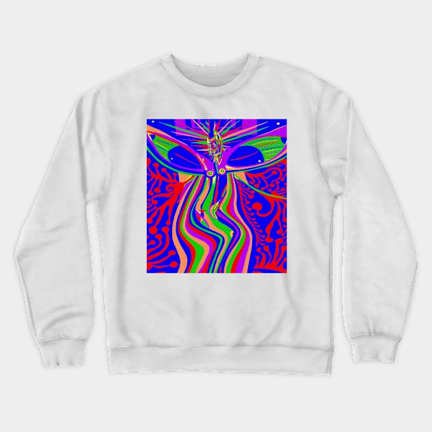 Transcendence Evolution Crewneck Sweatshirt by icarusismartdesigns